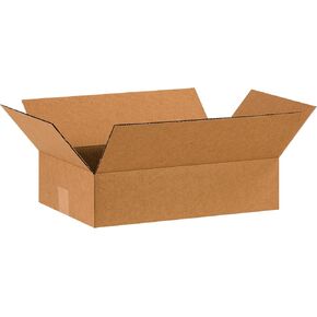 PARTNERS BRAND 16 x 10 x 4 Corrugated Cardboard Boxes, Flat 16"L x 10"W x 4"H, Pack of 25 | Shipping, Packaging, Moving, Storage Box for Home or Business, Strong Wholesale Bulk Boxes