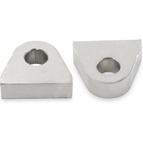 Weld on Shackle Clevis Mounts 1" Thick Steel, for Offroad Hydraulic Tractor Mounts (Pack of 4)