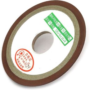 5inch Tapered Plain Resin Diamond Grinding Wheel to Grind Carbide Hard Steel 150 Grit 125x10x16x8mm