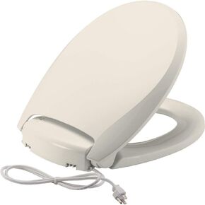 بيميس مقعد مرحاض بلاستيكي من راديانس، مطول، ابيض، H1900NL 000 in Kuwait