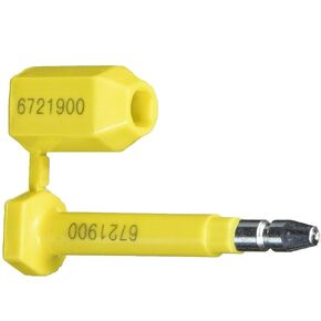 Brand Bolt Seals - (50ct) High Security Shipping Seal with Print Progressive Numbering – Tamper Proof for Trucks, Trailers, Cargo Containers - ISO & C-TPAT Certified