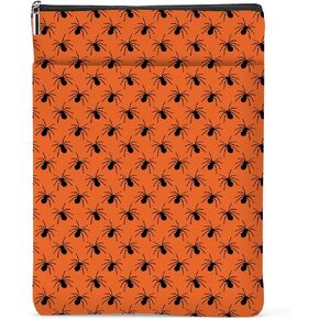 Halloween Crow Book Sleeve Witch Book Cover Goth Gifts Book Protector with Zipper Thanksgiving Birthday Witchy Gifts for Women Girls Librarian Friends Teacher Book Lovers Gifts Book Accessories