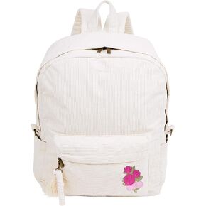 Fashion Angels Style.Lab Backpack for Kids, Corduroy Travel Bookbag with Cute & Stylish Design, Ideal for Girls & Boys in School