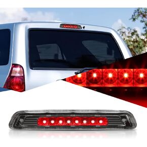 Auto Dynasty - بدون سبويلر خلفي عالي التركيب، مصباح فرامل LED ثالث متوافق مع Toyota 4Runner 03-09، غطاء من الكروم، عدسة حمراء in Saudi Arabia