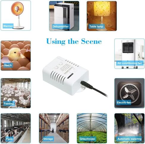 eWeLink Smart 16A Switch with Temperature and Humidity Monitoring, WiFi Thermostat Controller Compatible with Alexa Google Home (Temperature only) in Saudi Arabia