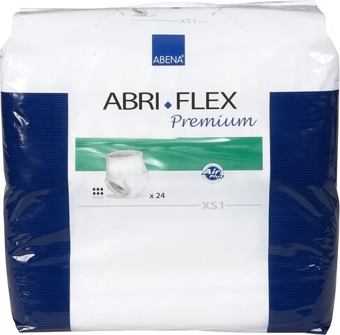 ملابس داخلية واقية ممتازة من Abena Abri-Flex، المستوى 1، (أحجام صغيرة جدًا إلى مقاسات كبيرة جدًا) كبيرة جدًا، 14 قطعة in Kuwait