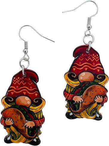 Cinco de Mayo Earrings for Women - Mexican Jewelry - Colorful Fiesta Accessories - Mexican-Themed Earrings - Cinco de Mayo Jewelry - May 5th Jewelry in Kuwait