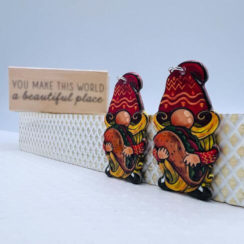 Cinco de Mayo Earrings for Women - Mexican Jewelry - Colorful Fiesta Accessories - Mexican-Themed Earrings - Cinco de Mayo Jewelry - May 5th Jewelry in Kuwait
