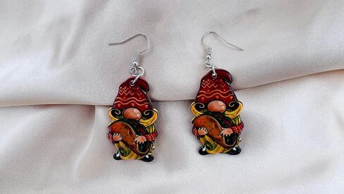 Cinco de Mayo Earrings for Women - Mexican Jewelry - Colorful Fiesta Accessories - Mexican-Themed Earrings - Cinco de Mayo Jewelry - May 5th Jewelry in Kuwait
