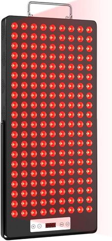 Red Light Therapy Device, Red 660nm & Near Infrared 850nm Infrared Light Therapy for Body, Light Therapy Panels with Adjustable Stand, 60pcs Dual Chips LEDs for Recovery and Skin Health. in Kuwait