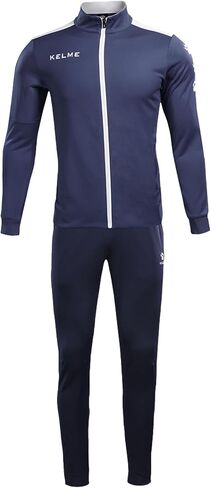 KELME Men's Tracksuits, Sportswear, Top and Bottom Set, Jacket & Long Pants, Casual Training Wear, Athletic Workout Shirt in Saudi Arabia