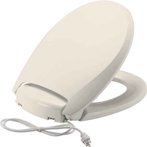 بيميس مقعد مرحاض بلاستيكي من راديانس، مطول، ابيض، H1900NL 000 in Kuwait