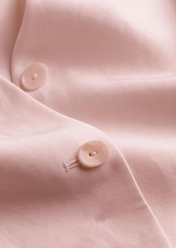 2024 Summer Long Linen Vest Blazer Y2K V-Neck Lightweight Fashion Casual Button Fully Lined Jackets Tops with Pockets in Kuwait