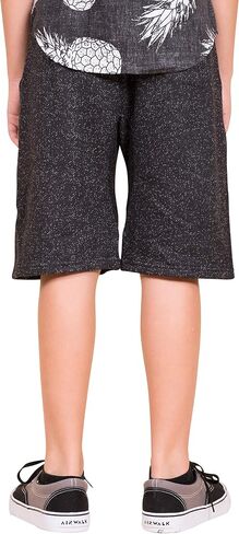 Boys' Big Jogger Casual Lounge Drawstring Knit Short in Saudi Arabia