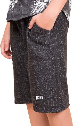 Boys' Big Jogger Casual Lounge Drawstring Knit Short in Saudi Arabia