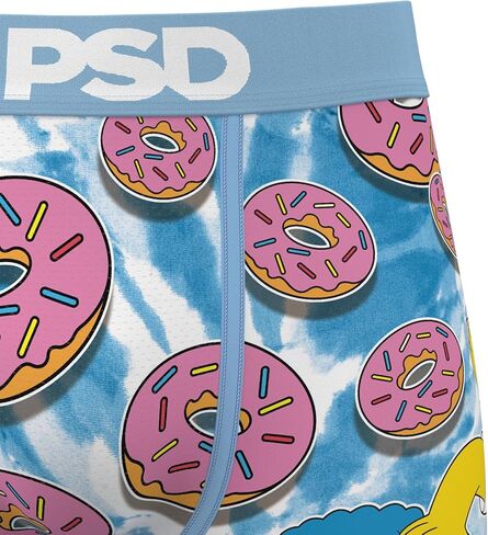 PSD Underwear Mens Boxer Briefs - The Simpsons, Standard Length Pack & Singles, Soft & Breathable Boxer Briefs for Men in Saudi Arabia