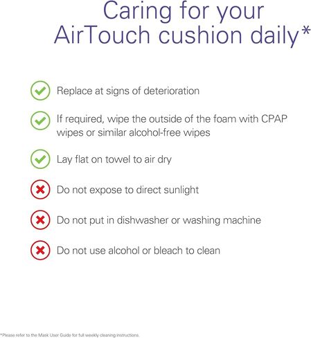وسادة ResMed AirTouch N20 - كبيرة in Saudi Arabia
