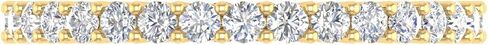 FINEROCK 1 Carat Diamond Eternity Wedding Band in 14K Gold in Kuwait