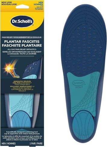 Dr. Scholls Plantar Fasciitis Orthotics Mens (Size 8-13) (3 Pack) in Saudi Arabia