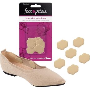 Foot Petals Spot Dot Cushion, Pressure Point Solution for Blister Relief, Rub Protection, Women's Heels, Pumps, Flats