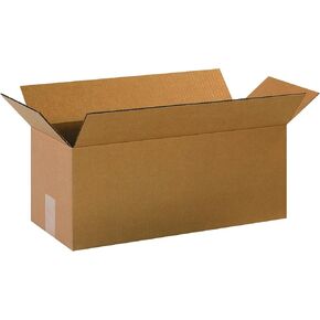 PARTNERS BRAND 20x8x8 Long Corrugated Boxes, Long, 20L x 8W x 8H, Pack of 25 | Shipping, Packaging, Moving, Storage Box for Home or Business, Strong Wholesale Bulk Boxes