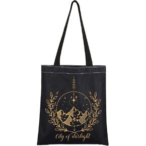 CMNIM City of Starlight Merch Acotar Gift The Night Cour- Book Tote Bag SarahJM Book Lover Gift for Reader Bookish