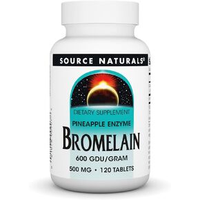 Source Naturals Bromelain 500mg Proteolytic Enzyme Supplement - 60 Tablets