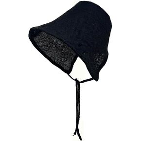 Women Vintage Bonnet with Tie Foldable Victorian Cap Sun Hat in Saudi Arabia