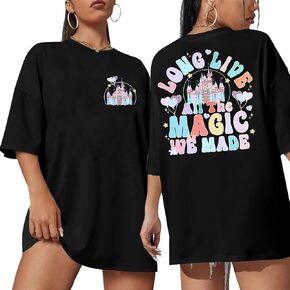 Magical Shirt Magic Kingdom Shirts: Long Live All The Magic We Made Tshirt Holiday Castle Graphic Tee Family Vacation Top