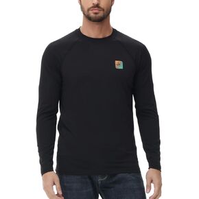 قمصان السباحة ADOREISM بأكمام طويلة للرجال بعامل حماية من أشعة الشمس 50+، حماية سريعة الجفاف للرجال in Kuwait