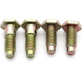 Shkalacar Seat Belt Hardware Bolt Replacement for Chevy 1964-1981, Harness Lap Mounting Bolt Seat Belt Floor Pan Mounting Attachment Bolts Bow Tie Head Marking Hardtop