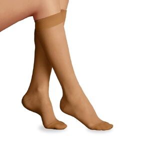 Jobst Women's UltraSheer Light Support Knee Highs,Classic Black, Small