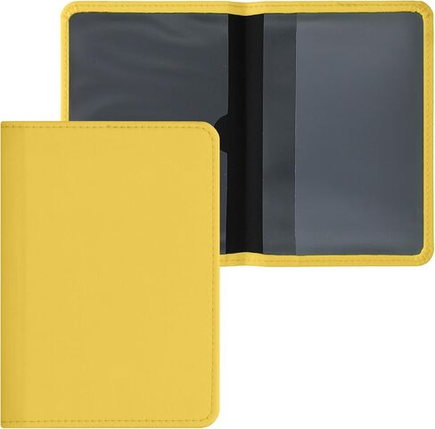 kwmobile Registration and Insurance Holder - Car Document Holder for Vehicle Documents and Cards - Neoprene - Black in Saudi Arabia