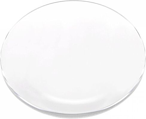 uxcell Watch Glass Sapphire Crystal Lens Single Dome Round 37mm Dia. 1.3mm Edge Thickness Replacement Parts, Clear in Saudi Arabia