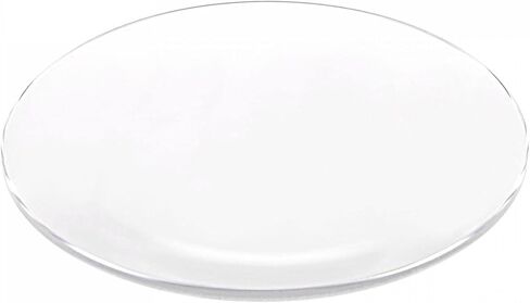 uxcell Watch Glass Sapphire Crystal Lens Single Dome Round 37mm Dia. 1.3mm Edge Thickness Replacement Parts, Clear in Saudi Arabia