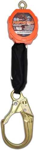 مالطا ديناميات بيغمي هوغ 11 بوصة شبكة ذاتية السحب، كابل يويو مع خطاف حديد التسليح، حبل أمان قابل للسحب للحماية من السقوط - متوافق مع OSHA/ANSI in Kuwait