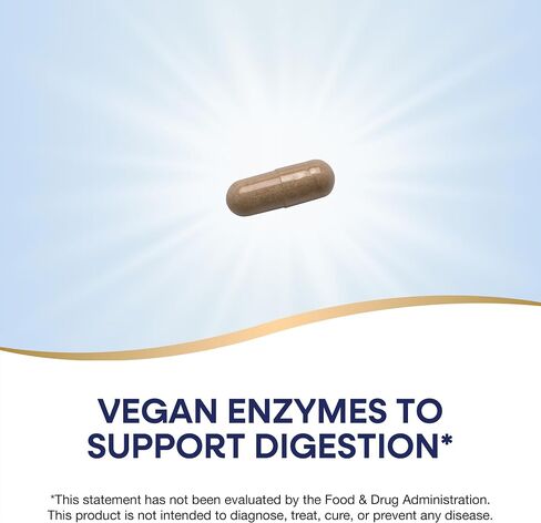 Nature's Way CompleteGest Vegetarian Enzymes Supplement, Helps Digest Food*, 180 Vegan Capsules in Saudi Arabia