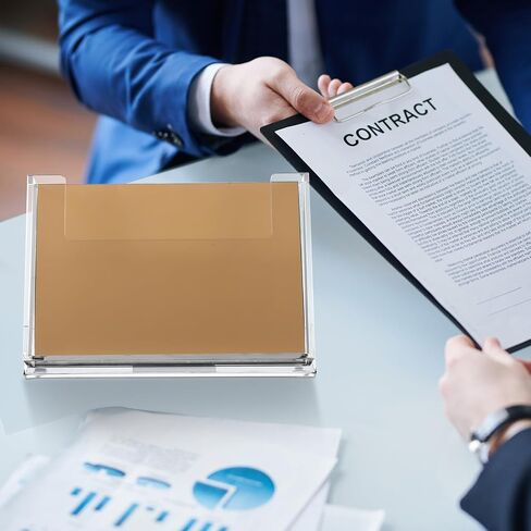 بطاقة بريدية أكريليك كتيب حامل منظم 4 × 6 بوصة عرض نشرة حامل واضح بطاقة المعايدة عرض حامل المجلات لبطاقة منظم مكتب طاولة المنزل مكتب المدرسة القائمة (2) in Kuwait