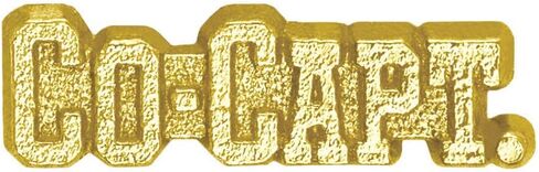 Sports Chenille Lapel Pins: 44 Varieties - Bright Gold - Unisex - Clutch Back in Saudi Arabia