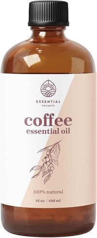 Coffee Essential Oil - Premium Grade 100% Undiluted Essential Oil | for Aromatherapy, Soaps, Lotions, & Candles | Vegan & Cruelty Free (1 Fl Oz) in Kuwait