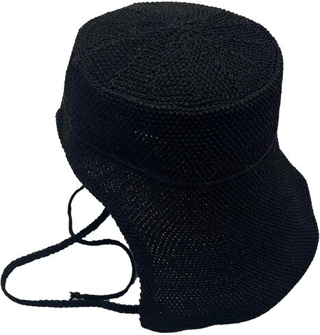 Women Vintage Bonnet with Tie Foldable Victorian Cap Sun Hat in Saudi Arabia
