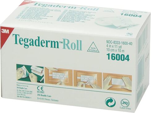 3M tegaderm Roll 2" x 11Yd ضمادة شفافة (لكل واحدة)، 16002 in Kuwait