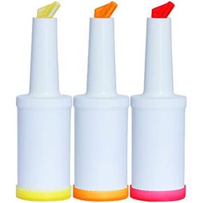 Bar Juice Pourer Store And Pour Containers Pour Bottles Drink Bartender Bottle Bottles Bartending Accessories,Tools,Supplies Pour Spouts Equipment Alcohol,Liquor Dispenser Mimosa, Speed(combo pack 3)