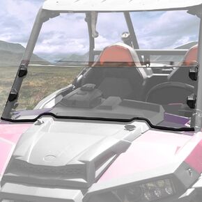HAKA TOUGH Higher Half Windshield for Polaris RZR XP 1000 Accessories 2019-2023, Hard Coated Front 1/2 Window Lightly Windscreen for Polaris RZR 1000 XP 4/RZR XP Turbo/ RZR XP 4 Turbo 19-23,1PC