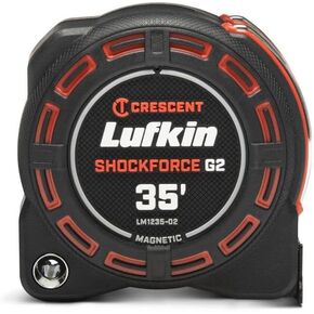 Crescent Lufkin Shockforce G2 35-ft Nite Eye Magnetic Tape Measure- LM1235B-02 in Kuwait