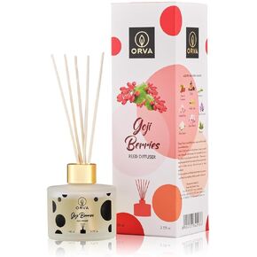 Midnight Rose Reed Diffuser Set Scented Diffuser with Sticks Home Fragrance Reed Diffuser for Bedroom Home Décor Shelf Decor Decorative Air Freshener for Large Rooms 100ml