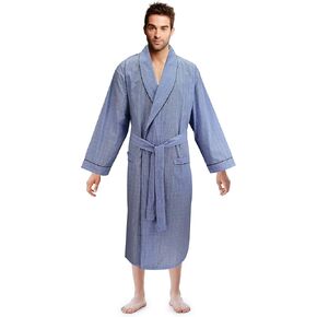 Men’s Woven Shawl Collar Robe