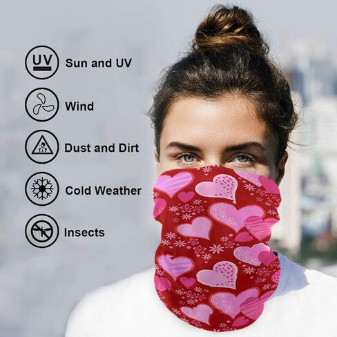 visesunny Fashion Style Outdoor Scarf Bandana Scarf UV Resistence Sports Balaclavas Headwear Headband for Men Women Youth in Kuwait