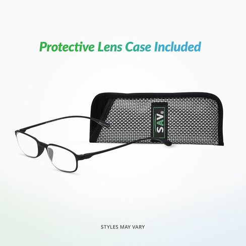 قارئ الإطار البيضاوي المرن خفيف الوزن Select-A-Vision Flex 2، بني، 2.00 in Kuwait