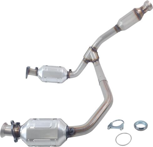 محول حفاز عالي التدفق مناسب مباشرة لسيارة Chevy Silverado GMC Sierra 1500 1999 2000 2001 2002 2003 2004 2005 2006، Avalanche Suburban Tahoe Yukon XL Cadillac Escalade 4.3L 4.8L 5.3L in Kuwait